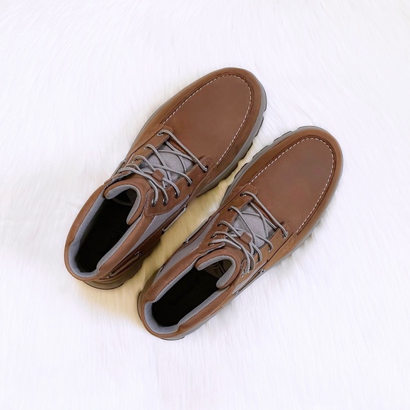 Timberland Men’s TBL Originals Ultra Chukka Boots In Rust - Picture 4 of 7